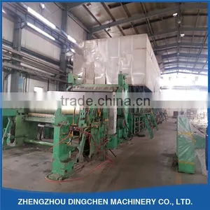 China Supplier 2400mm Printing A4 Size Copy Paper Making Machine thumbnail-1