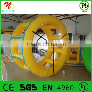 China Factory Price Floating Water Games Inflatable Water Roller Game thumbnail-1