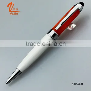 Innovative Design Colorful Acrylic Metal USB Ball Pen Supplier's Choice thumbnail-3