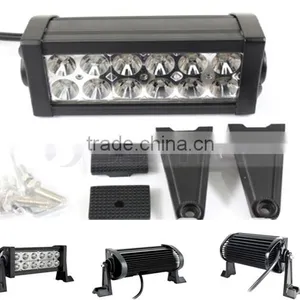 36W 12 LED 2520lm Brightness Aluminum Bracket LED Light Bar Car thumbnail-4
