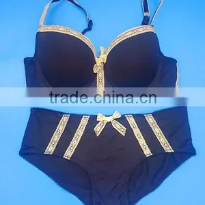 Microfiber Plus Size Bra Set, Bras and Panties thumbnail-1
