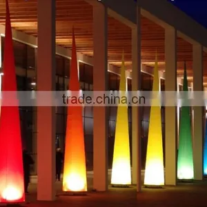 Inflatable Advertising Pillar, Outdoor Advertising Cone, With Remote Control Colorful LED Light thumbnail-1