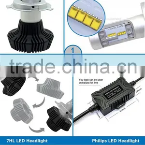 Hot Sale Auto Parts All Models 6500k 12v High Lumen 4000lm Best Price 30w Led Headlight Kit for Motorcycle&cars thumbnail-6
