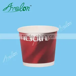 4oz Paper Cup Small Coffee Cup 4oz Ripple Paper Cup thumbnail-5