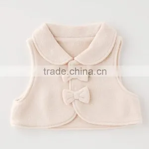 Japanese Wholesale Products High Quality Cute Ribbon Baby Vest Winter Clothes Kids Wear Toddler Clothing Children Infant thumbnail-2