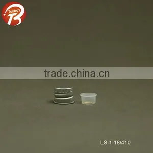 18/410 20/410 24/410 Aluminum Caps With Inner Plug for Liquid Bottle Spray Bottle Lotion Bottle thumbnail-1