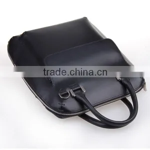 Custom Top Quanlity Design Colour Leather Men Briefcase thumbnail-3