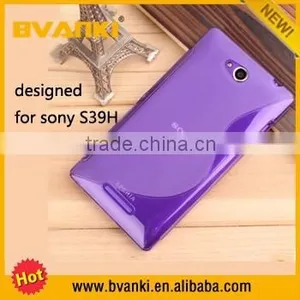 New S Line TPU Silicone Gel Case for Sony Xperia C S39h Cheap Price TPU S Line Back Cover Case for Sony Xperia C S39h C2305 thumbnail-1