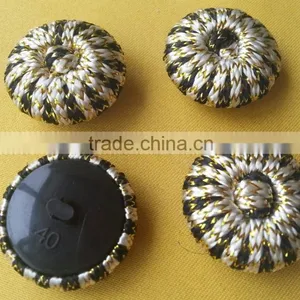New Arrive Fancy Cord Fabric Covered Button For Ladies --- F1535 thumbnail-3