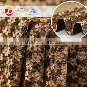New Arrival Elastic Glitter African Lace Fabric thumbnail-3