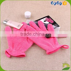 Makeup Cleaning Microfiber Removable Finger Gloves thumbnail-4