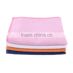 China Factory Orange Waffle Kitchen Towel thumbnail-3