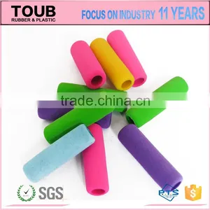 High Quality Print Advertisement Custom Lable Rubber Pencil Grip thumbnail-5