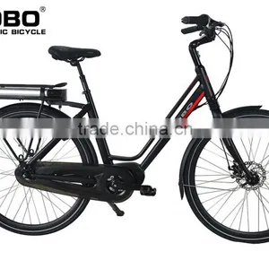 OEM Manufacture In-time Easy Riding Commuter Female Electric Bicycle thumbnail-3