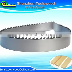 Wood Cutting TCT Wood Band Saw Blade / Tungsten Carbide Tipped Wood Band Saw Blade thumbnail-1