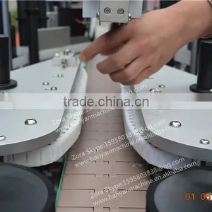 High Speed Adhesive Sticker Automatic Honey Bottle 2 Sides Labeling Machine thumbnail-4