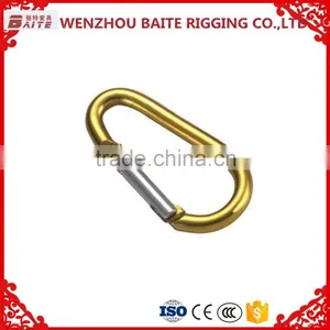Aluminum Yellow 5mm Snap Hook Egg Type China Supplier thumbnail-1