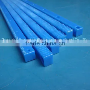 Factory Price Cnc Machining Flexible Nylon6 Gear Rack for Sliding Gate Nylon Gear Rack thumbnail-1