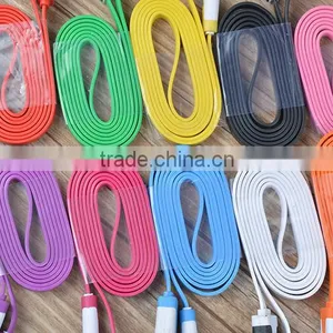 2015 Universal Flat Low Profile Usb to Micro Usb Cable for Smart Phone thumbnail-5