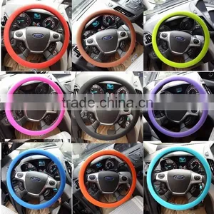 Car Silicone Steering Wheel Cover thumbnail-1