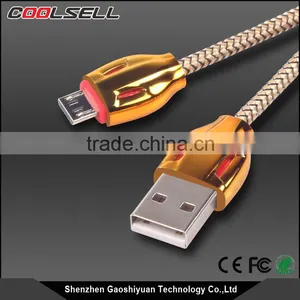 Wholesale High Quality Snake Design 2.1A Micro USB Data Sync Charging Cable for Samsung for LG Android USB Cable thumbnail-4