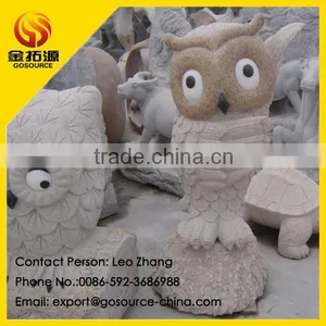 Stone Owl Animal Sculpture thumbnail-1