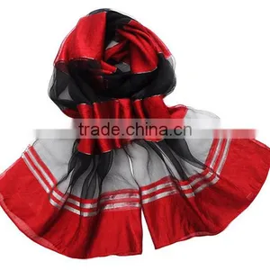Promotional Latest Design Cheap Bamboo Cotton Scarf thumbnail-5