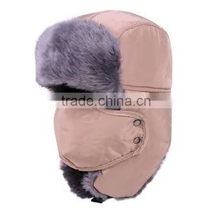 Winter Hat Headwear With Fur thumbnail-4