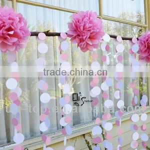 Paper Pom Poms for Weddings thumbnail-1