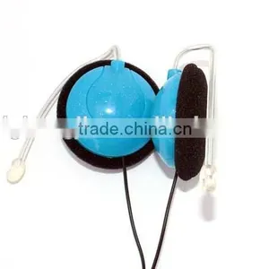 New Product Bulk Buy Electronics 2015 Ear Hanging Wired Ear Hook Headphones for Mobile Phone Portable Media Player thumbnail-3