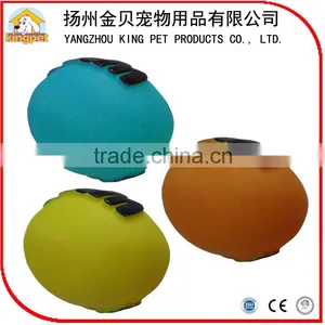 Eco Friendly Customized Colorful Squeaky Rubber Ball for Dogs thumbnail-1