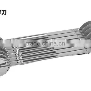 Pizza Double Roller Knife,,five Blade/7 Blade Roller Knife for Pizza thumbnail-5