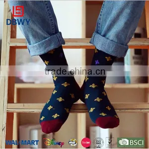 2015 Hot Sale Pure Cotton Men Socks Casual Socks China Manufacturers thumbnail-1