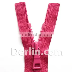 Kids Children Colour Logo 3# 5# Resin Delrin Vislon Plastic Zipper thumbnail-4