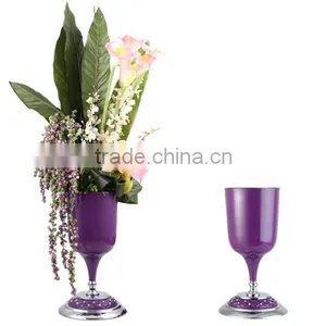 Handmade Resin Flower Vases For Home Wedding Decoration thumbnail-1