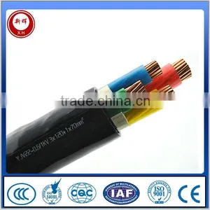 PVC Insulated Copper Conductor Steel Wire Armoured Power Cable 4 Cores 10mm thumbnail-3