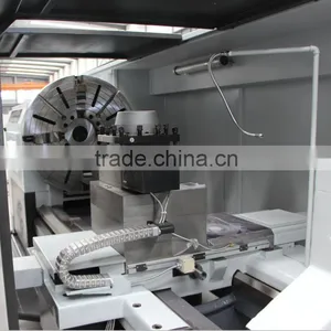CK61160 Heavy Duty Automatic Lathe, Flat Bed CNC Lathe Machine thumbnail-4