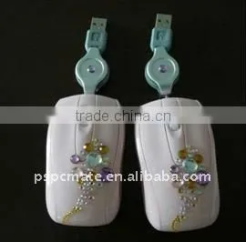 Woman Mouse,mouse With Diamond Decoration thumbnail-1