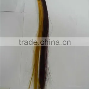 Clip in Synthetic Color Strip Hair Extension thumbnail-1