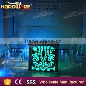 Supply All Kinds of LED Table and Chair Set,space Saving Glass LED Table thumbnail-3