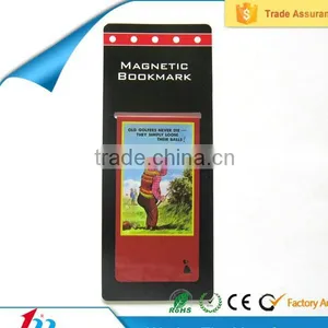 2015 Hot Sell Promotional Gift Items Custom Foldable Magnetic Pagemarkers/bookmark thumbnail-1