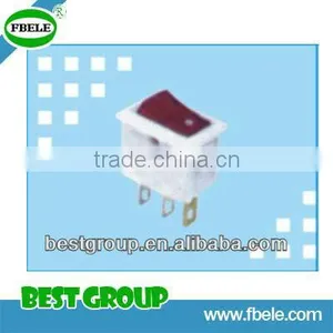 [Direct Manufacturer] T85 6/10/16A 125/250VAC 2/3/4/6 Pins 2/3 Ways Illuminated Rocker Switch SMRS-101N-1 thumbnail-1