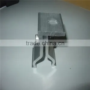 Solar Roof Clamp for Tin Roof Mounting Brackets Steel Pipe Clip Fixing Clamp Mount thumbnail-1