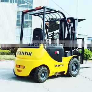 2 Ton Electric Forklift Manufacturer Shantui With Cheap Price thumbnail-1