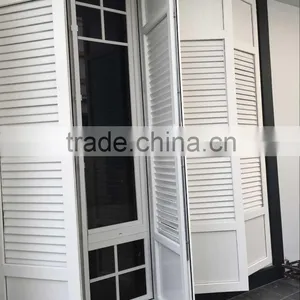 Hot Sale PVC Jalousie Window,UPVC Fixed Shutter Window thumbnail-2
