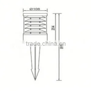 Spike 9w Garden Light Led thumbnail-1