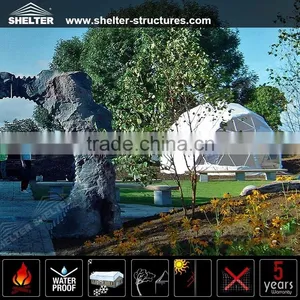 Outdoor Wind Resistant Geodesic Dome Tent for Park Shelter thumbnail-2
