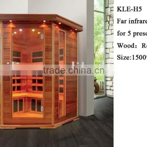 Canadian Red Cedar Far Infrared Sauna Room thumbnail-1