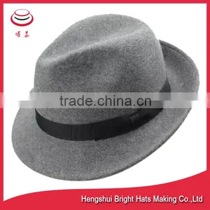High Quality Trilby Felt Hat thumbnail-1