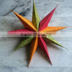Wholesale Rasta Batik Paper Stars Lanterns Indian New thumbnail-1